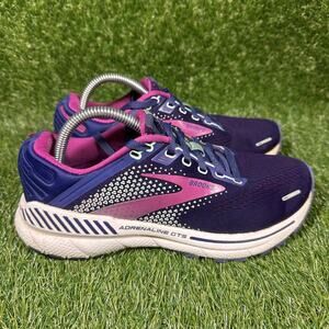 Brooks Adrenaline GTS 22 Running Shoes Black/Purple/Coral US Women’s 7 Great!